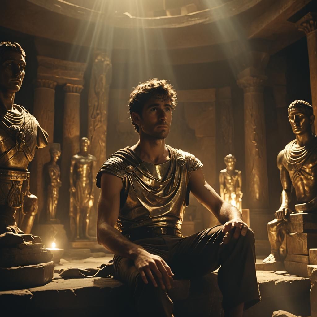 Mercury Analyzing Thoughts in Mystical Chamber