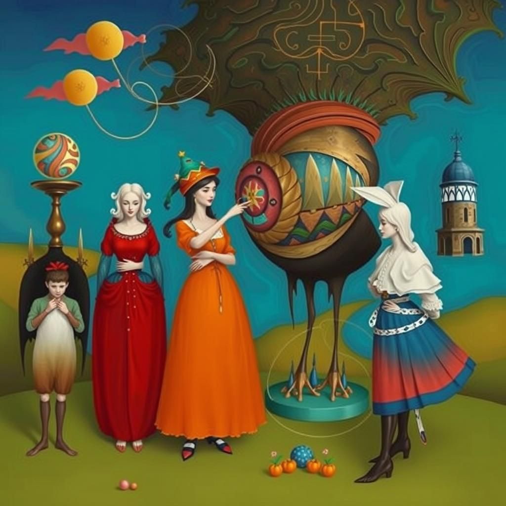 Vibrant Kaleidoscope Mandala Pattern in Digital Art