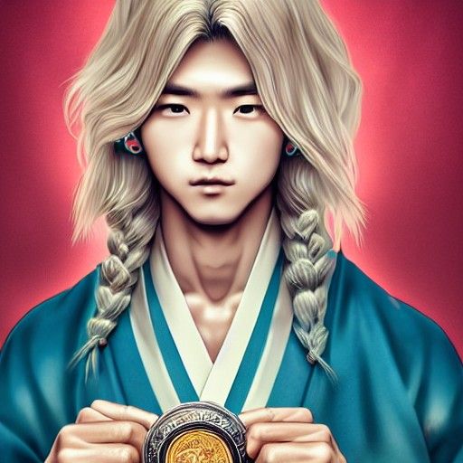 Korean  ??? blond