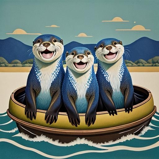 Surreal Regionalist Scene: Jubilant Makers and Floating Otte...