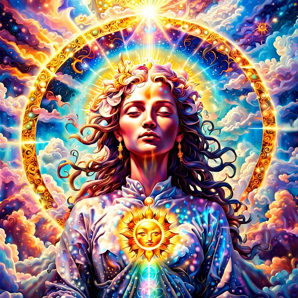 Astral Karma: A Divine Cosmic Illustration