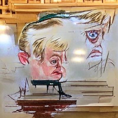 Kevin McAllister in Courtroom Sketch