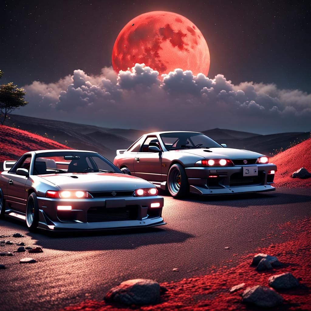 Nissan Silvia S14 and Nissan Silvia S15