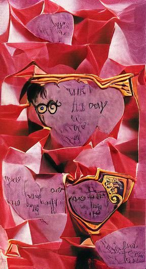 Harry Potter Valentine's Day Card from 2002