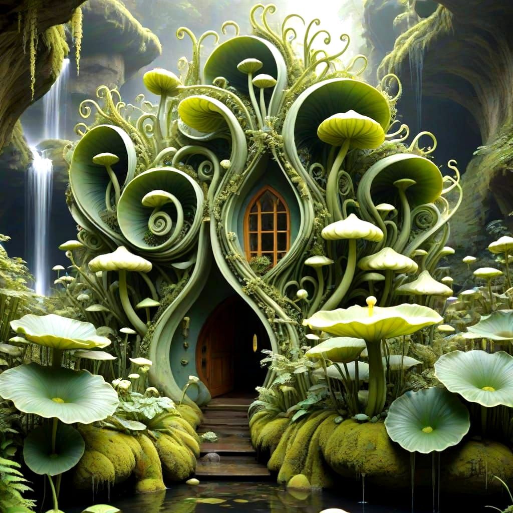 Exquisite Waterlily Eco-Shack in Bog Valley