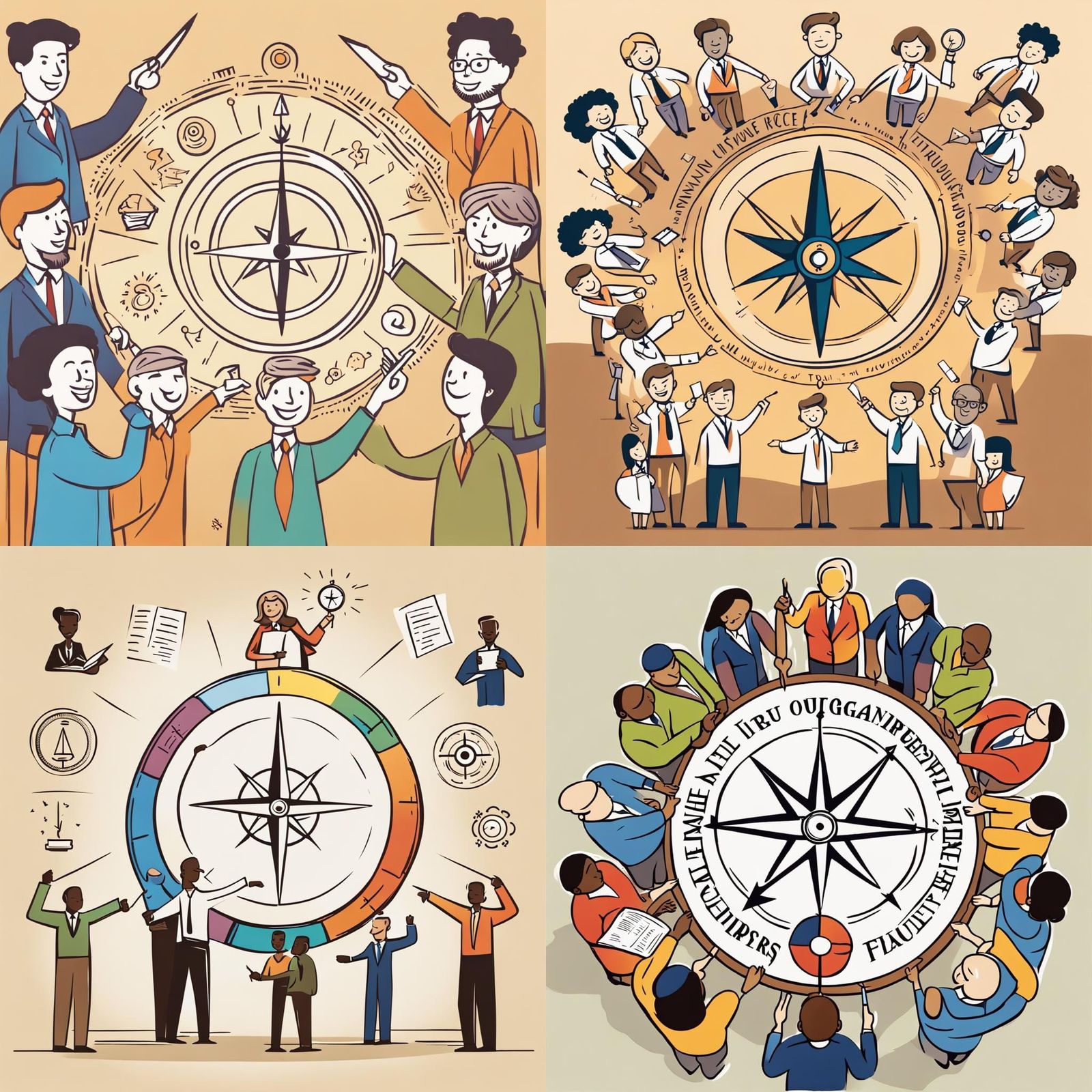 Cultural Leadership in Harmonious Anime Style Organization