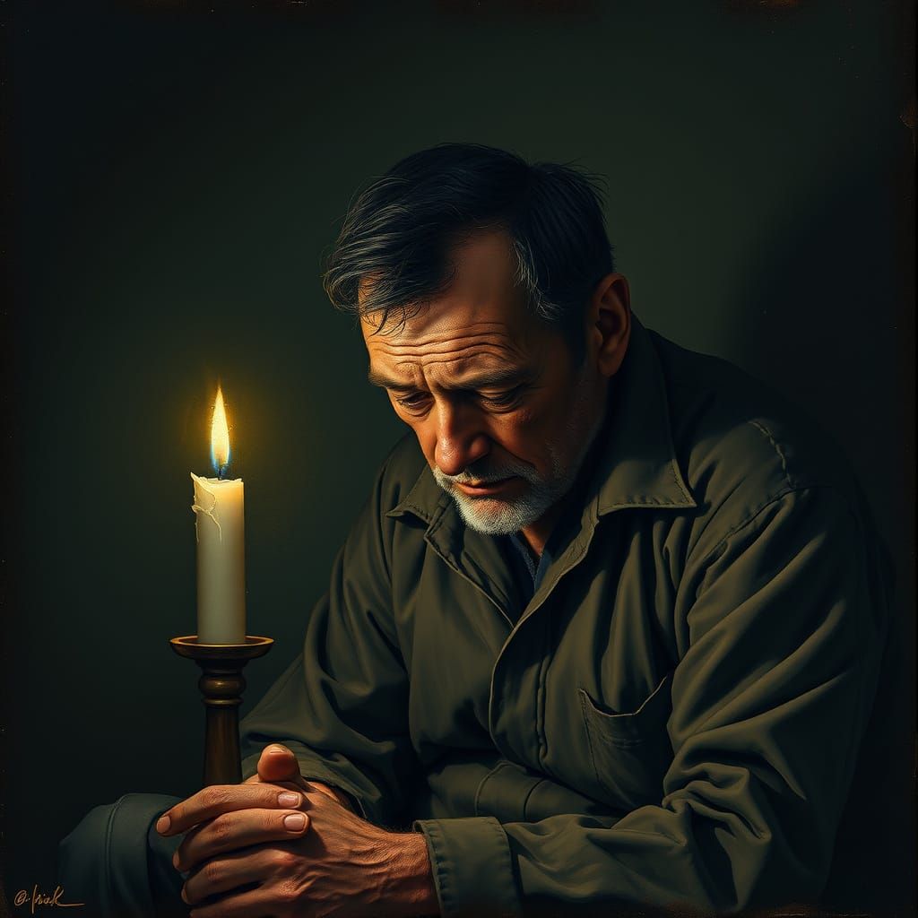 A Man's Solitary Desperation in Moody Realism