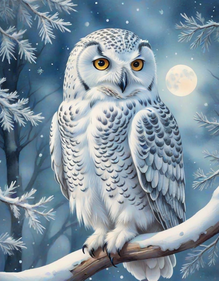 🥉snowy owl