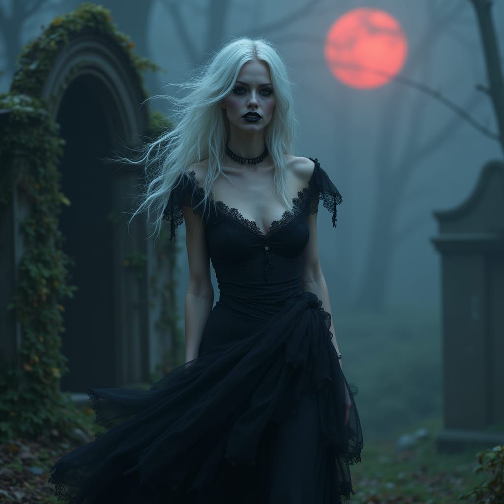 Ethereal Gothic Horror in Victorian Style