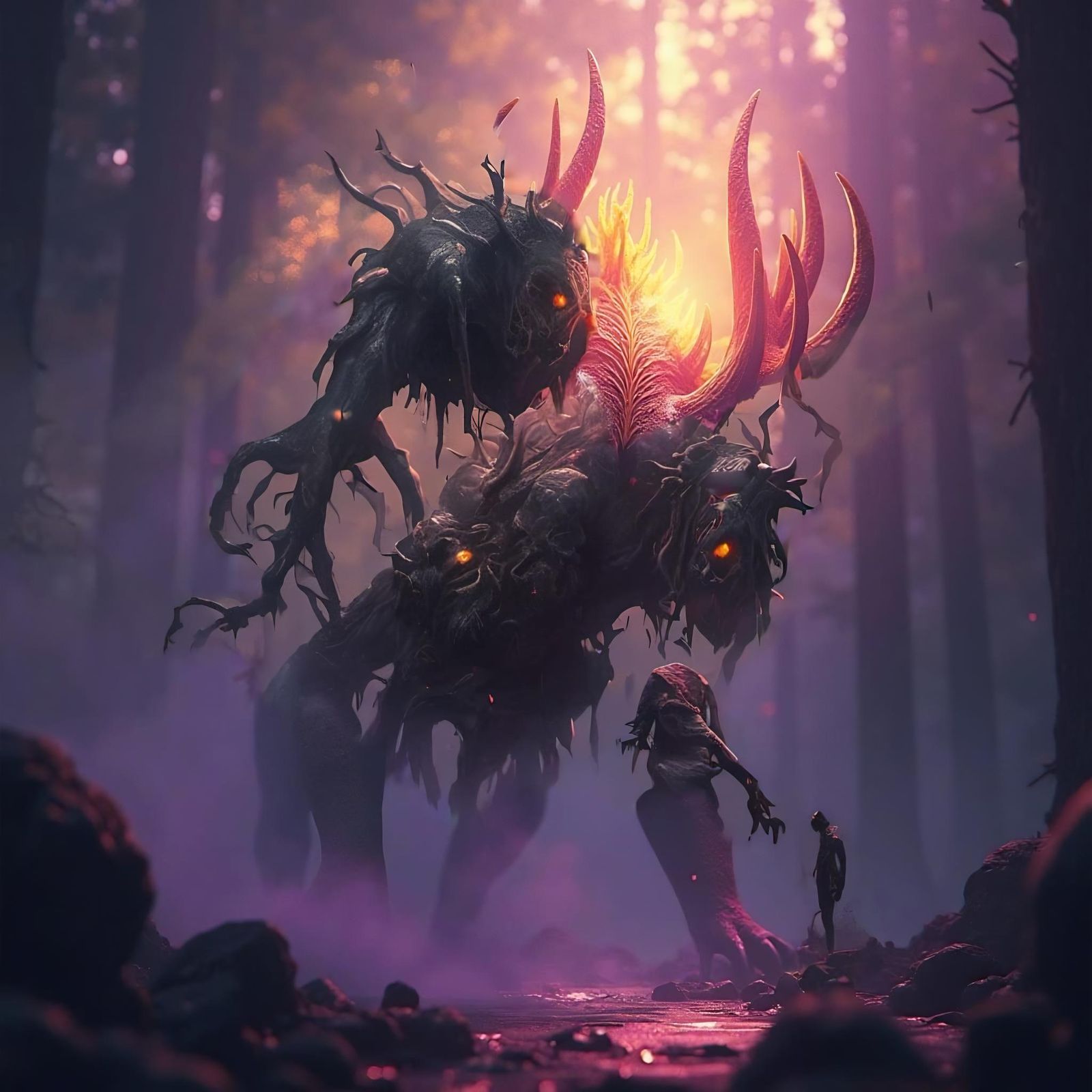 Psychedelic Horror: Conjoined Twins Genetic Abomination