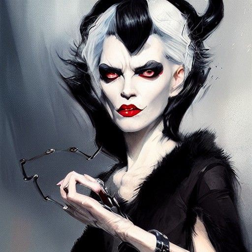 Sinister Cruella Portrait
