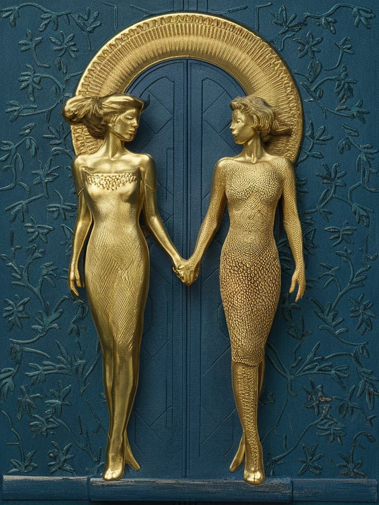 Tumbling Walls - Beryl Pearl