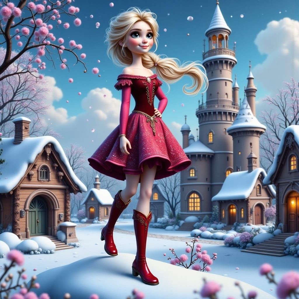 "These Boots are Made for Walkin'" Elsa's World