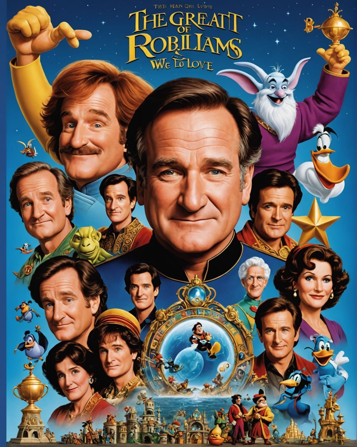 Robin Williams Tribute: A Digital Matte Painting