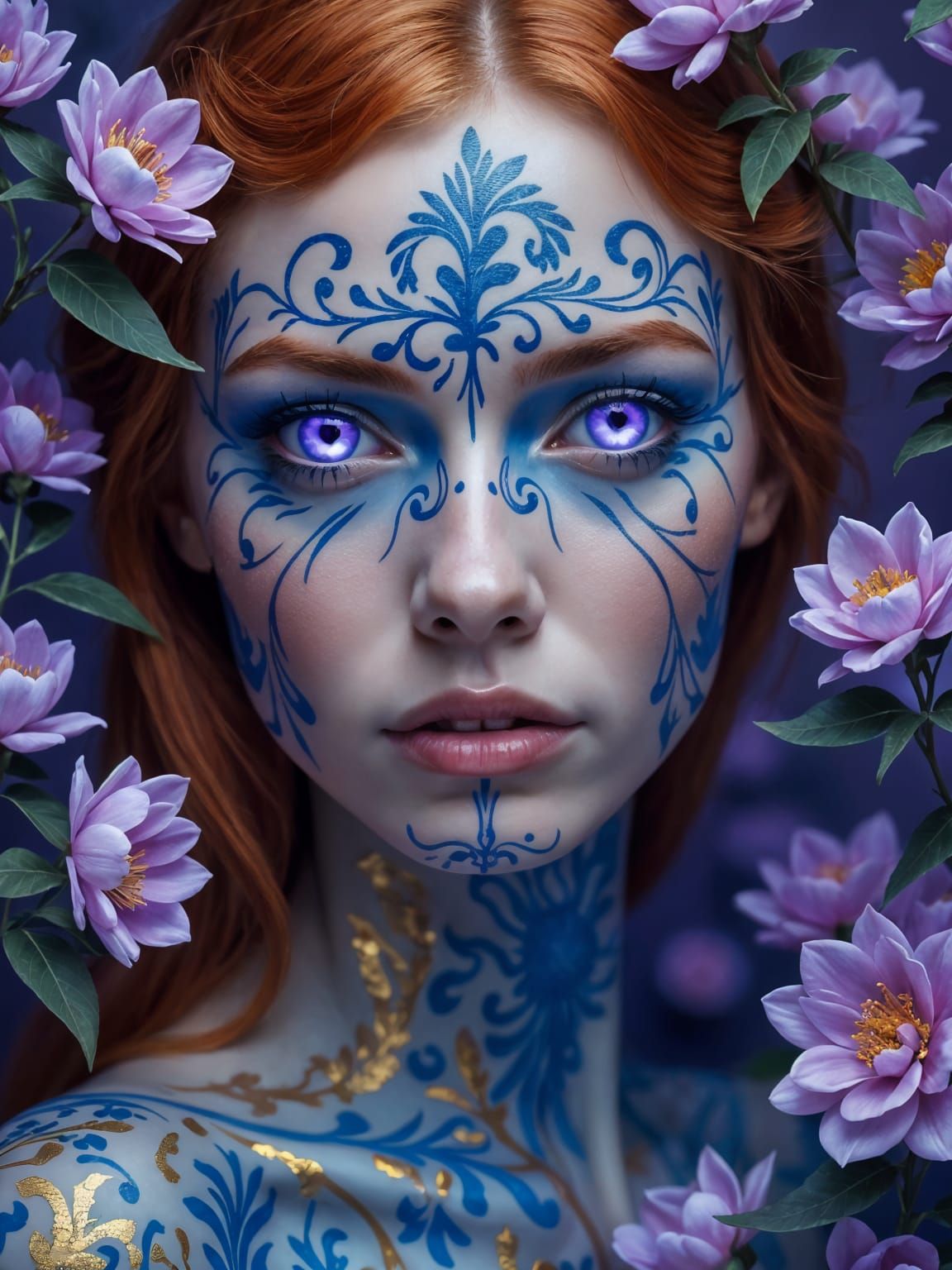 ‘The Girl with the Delft Blue Tattoo’ © UnitedStatesOfDaan 2...