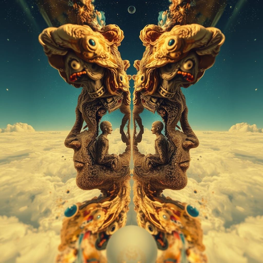 Pareidolia Paradox Illusions: A Mind-Bending Image