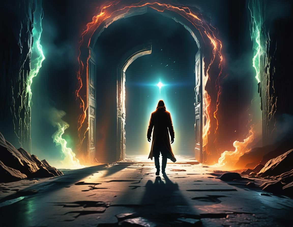 Eerie Portal Beckons in Unreal Engine 5