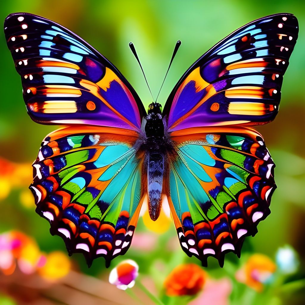 Rainbow Butterfly