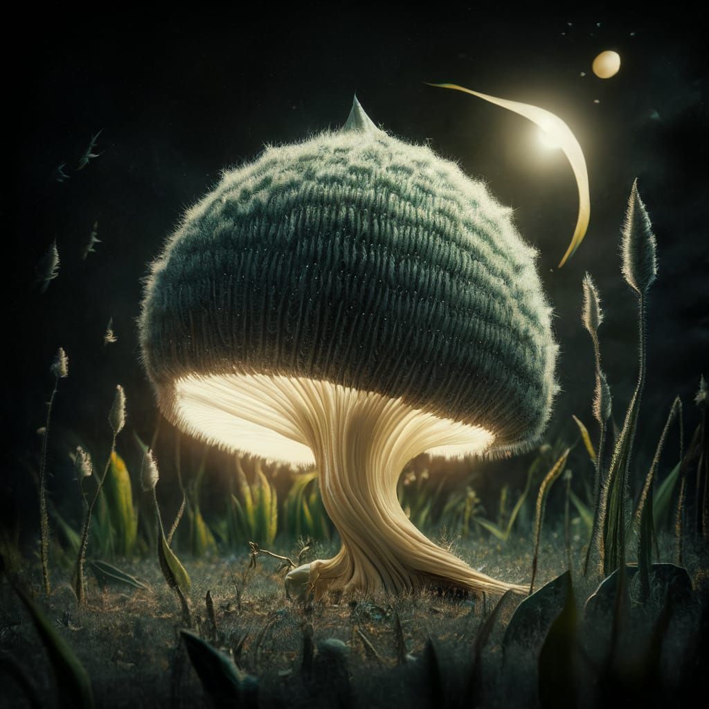 Stapelia Hand-Knit Masterpiece Blown Glass Sculpture