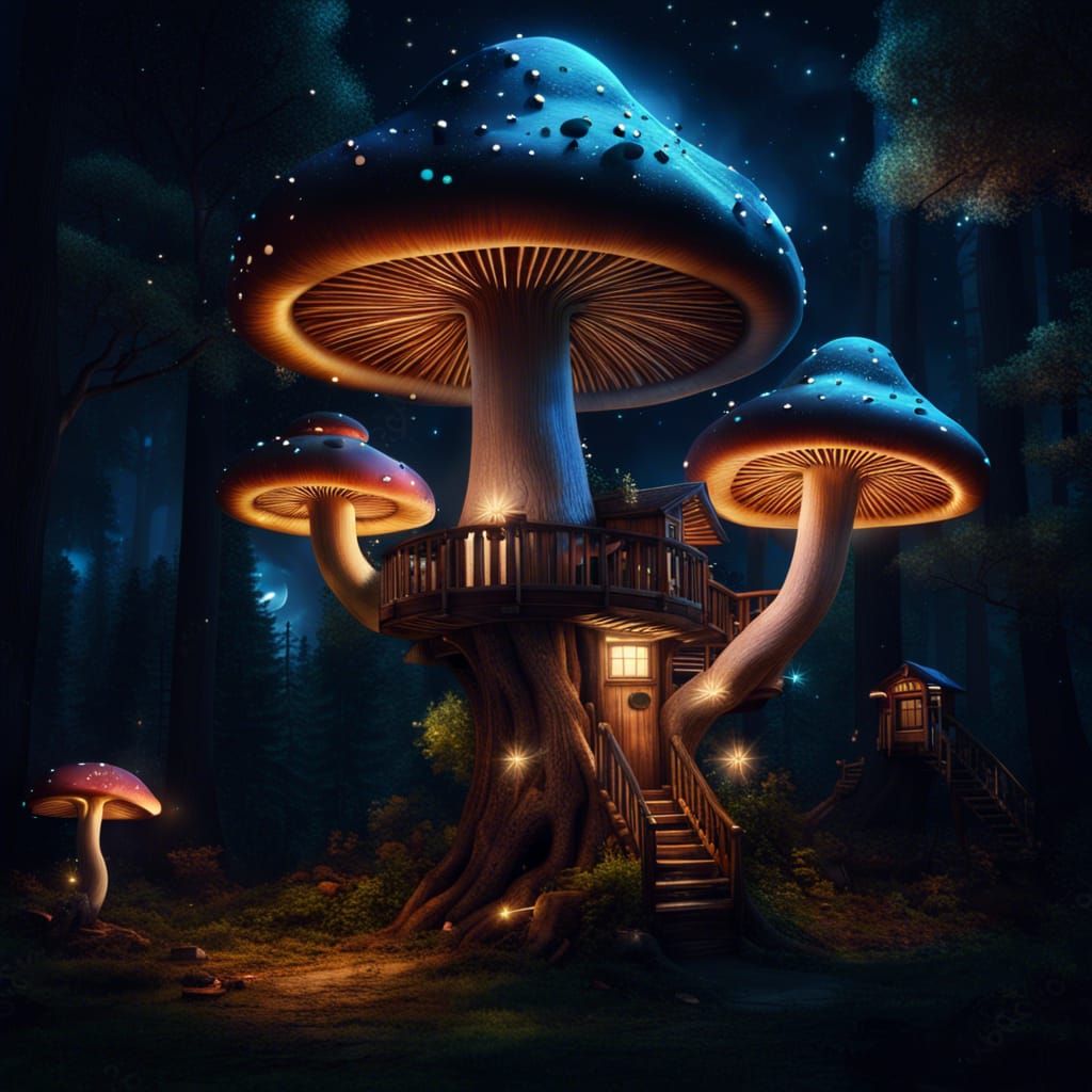 Mushroom home