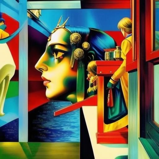 Solid Gold Close-up Digital Render