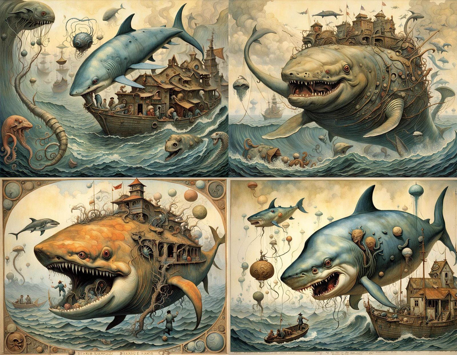 Horrific Hybrid Sea Monster Disaster