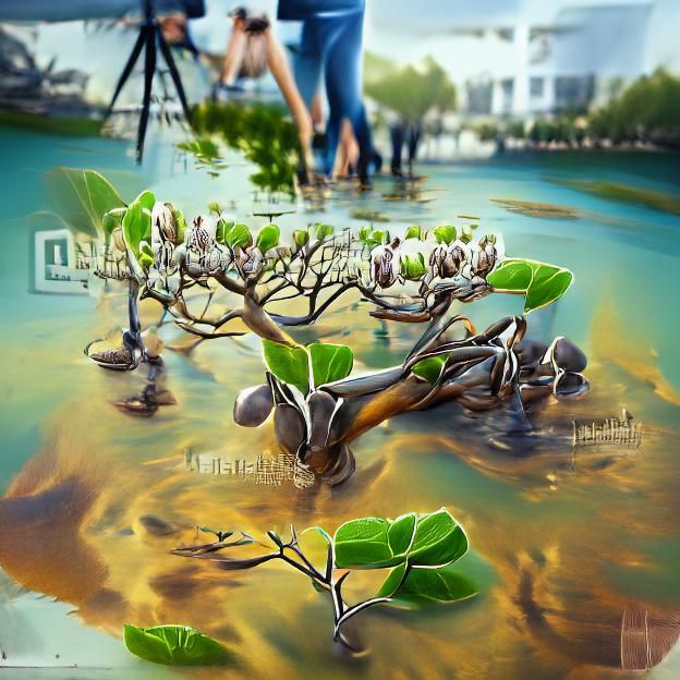 Lush Mangrove Forest Ecosystem