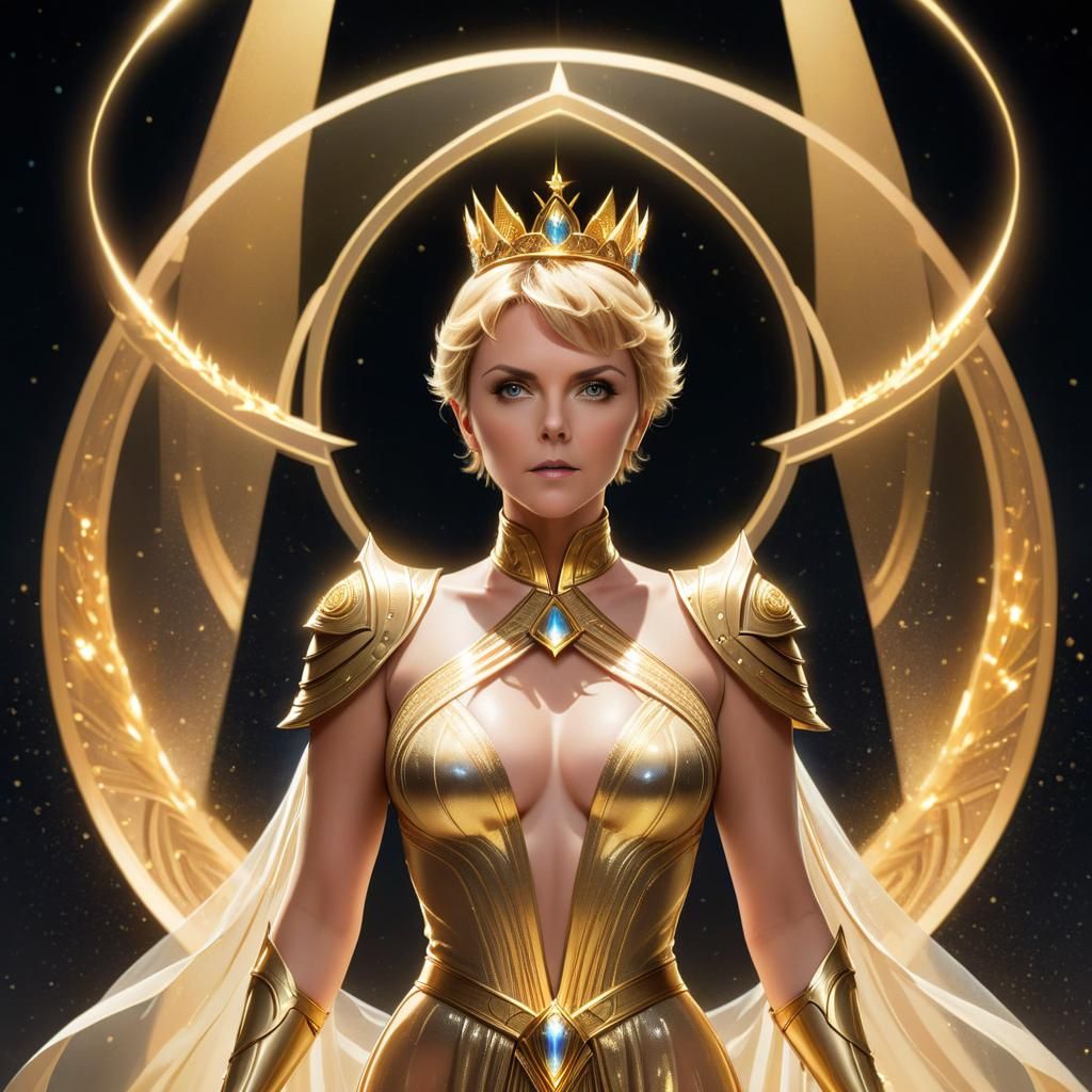 Amanda Tapping, Blonde Goddess