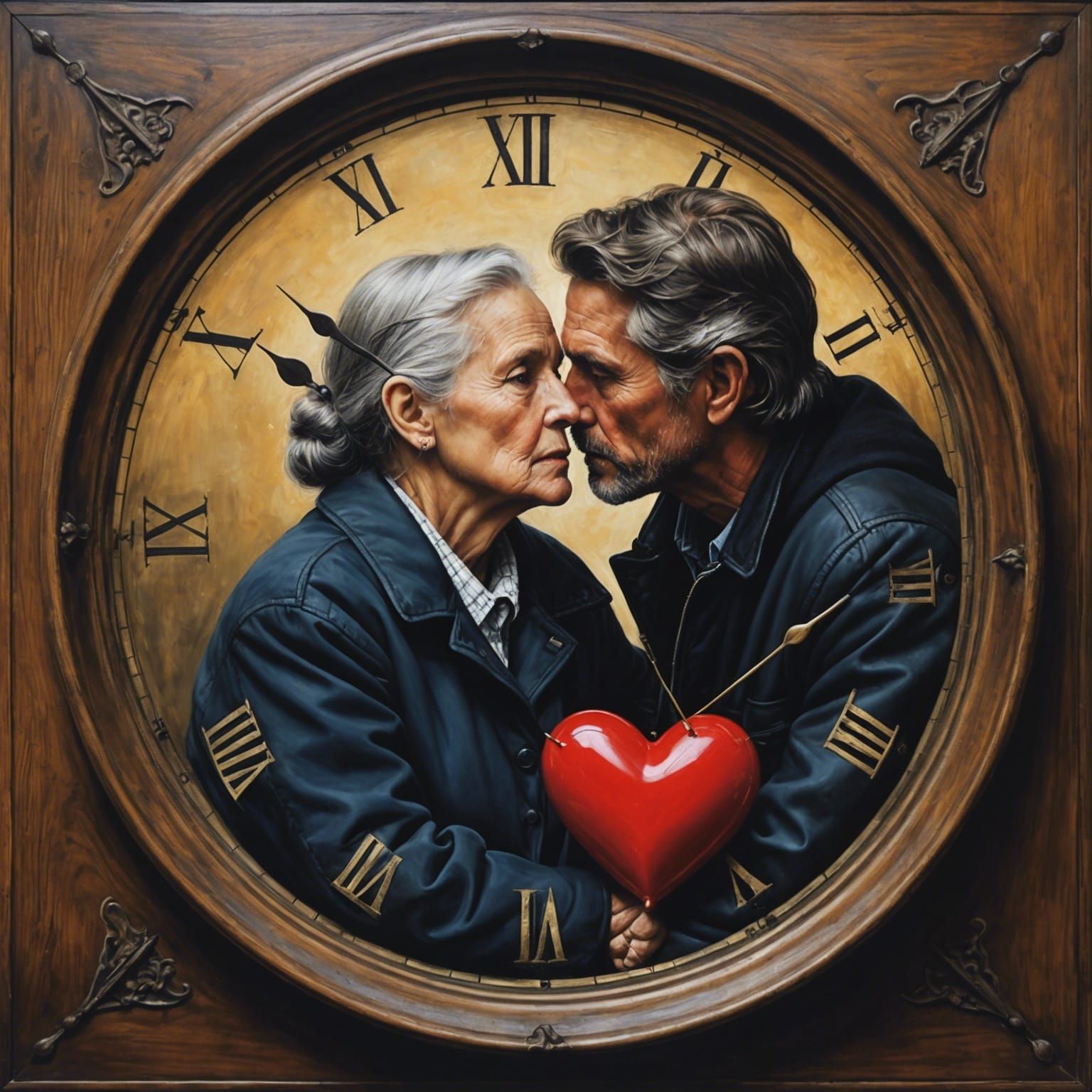 True Love Endures: A Hyperrealistic Depiction
