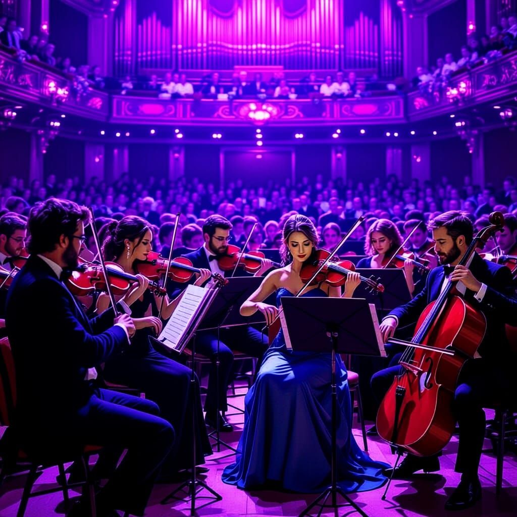 Orhesta: AI Generated Abstract Art