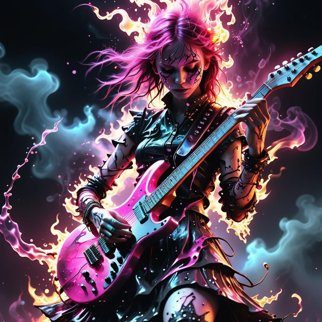 Hot Pink Heavy Metal