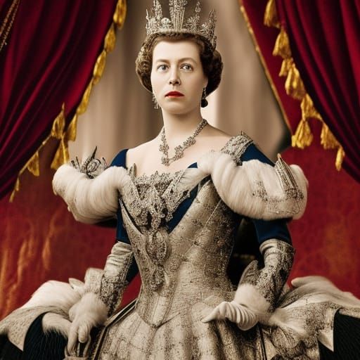 Queen Elizabeth: Epic Digital Matte Painting