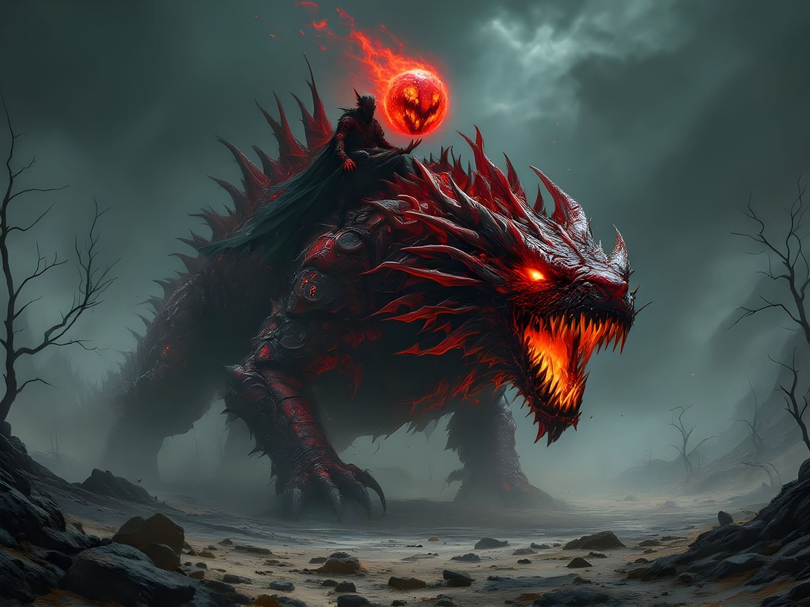 Apocalyptic Nightmare: Armored Dragon Descends into Dystopia...