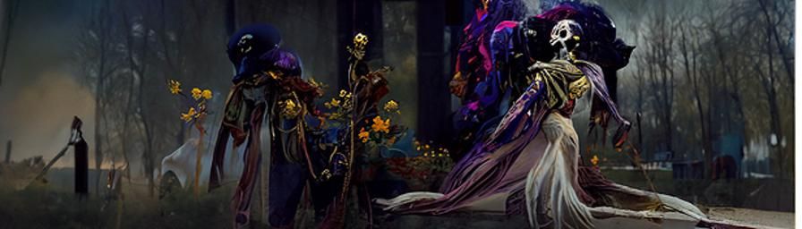 Dance with the Dead: Dark Fantasy Concept Art