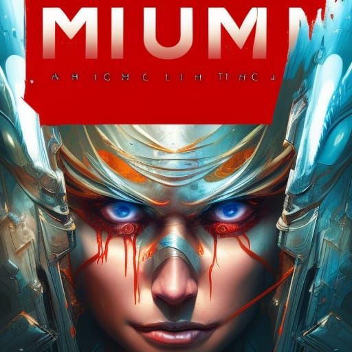 Trump Punches Bag: Comic Book Style Art