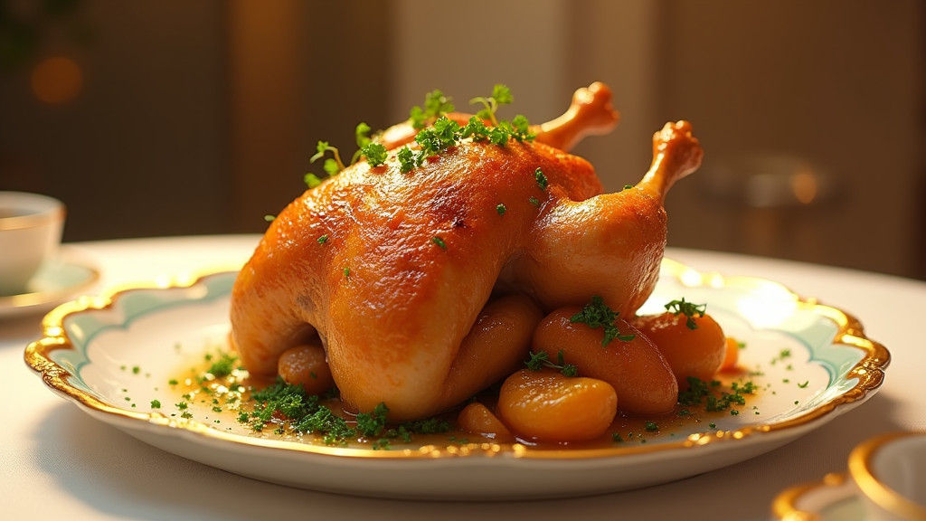 Majestic Chicken Dish for Restaurant Menu