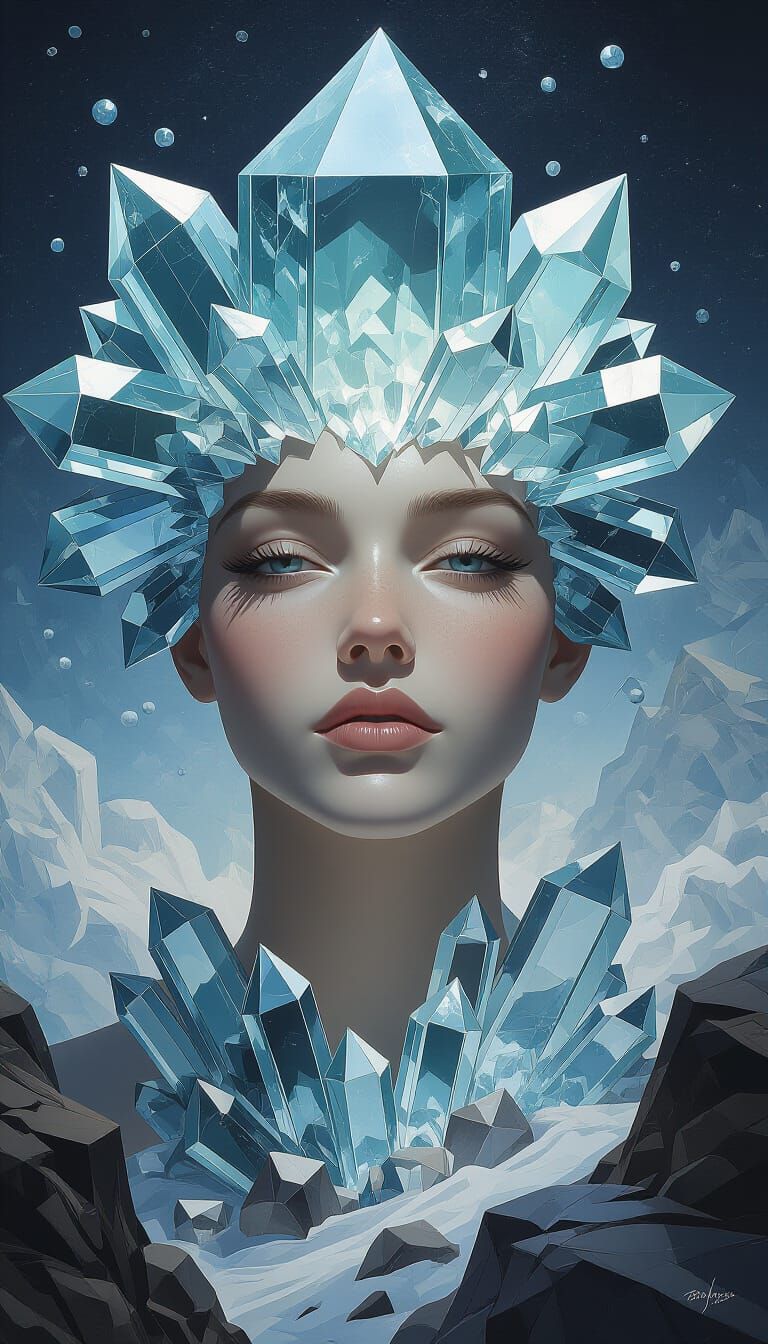 Fluorite Octahedrons as Multidimensional Crystal Portrait