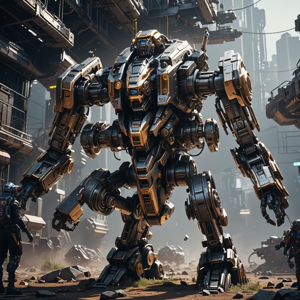 Futuristic World Gone Mad: Sci-Fi Render