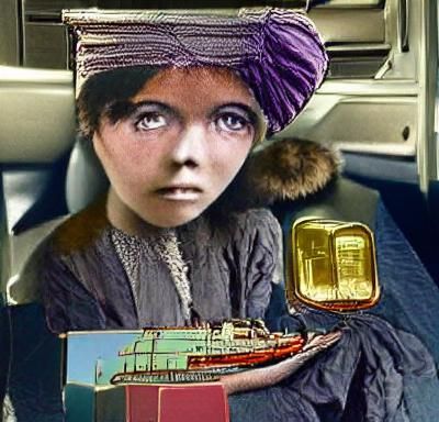 Orphan Stowaway on the Orient Express, 1917