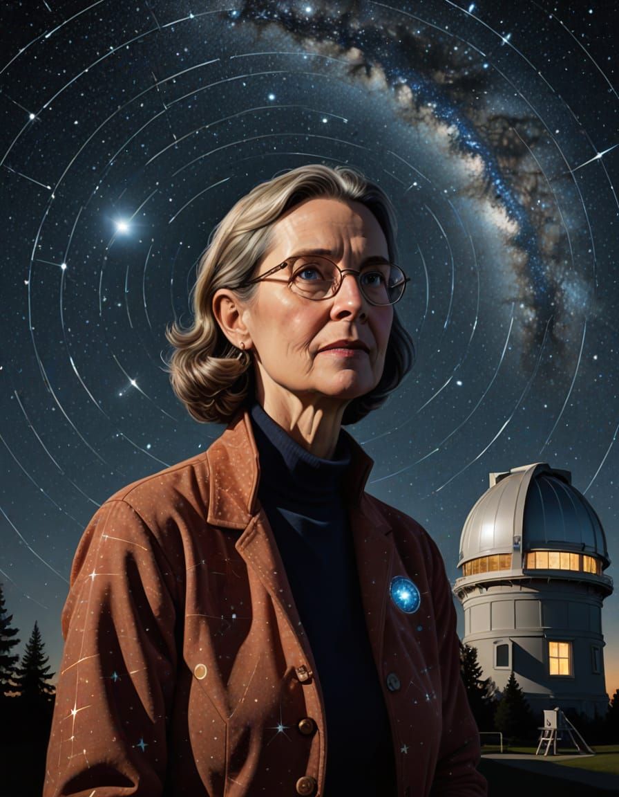 Astronomer Helen Sawyer Hogg Connects with Cosmic Entities