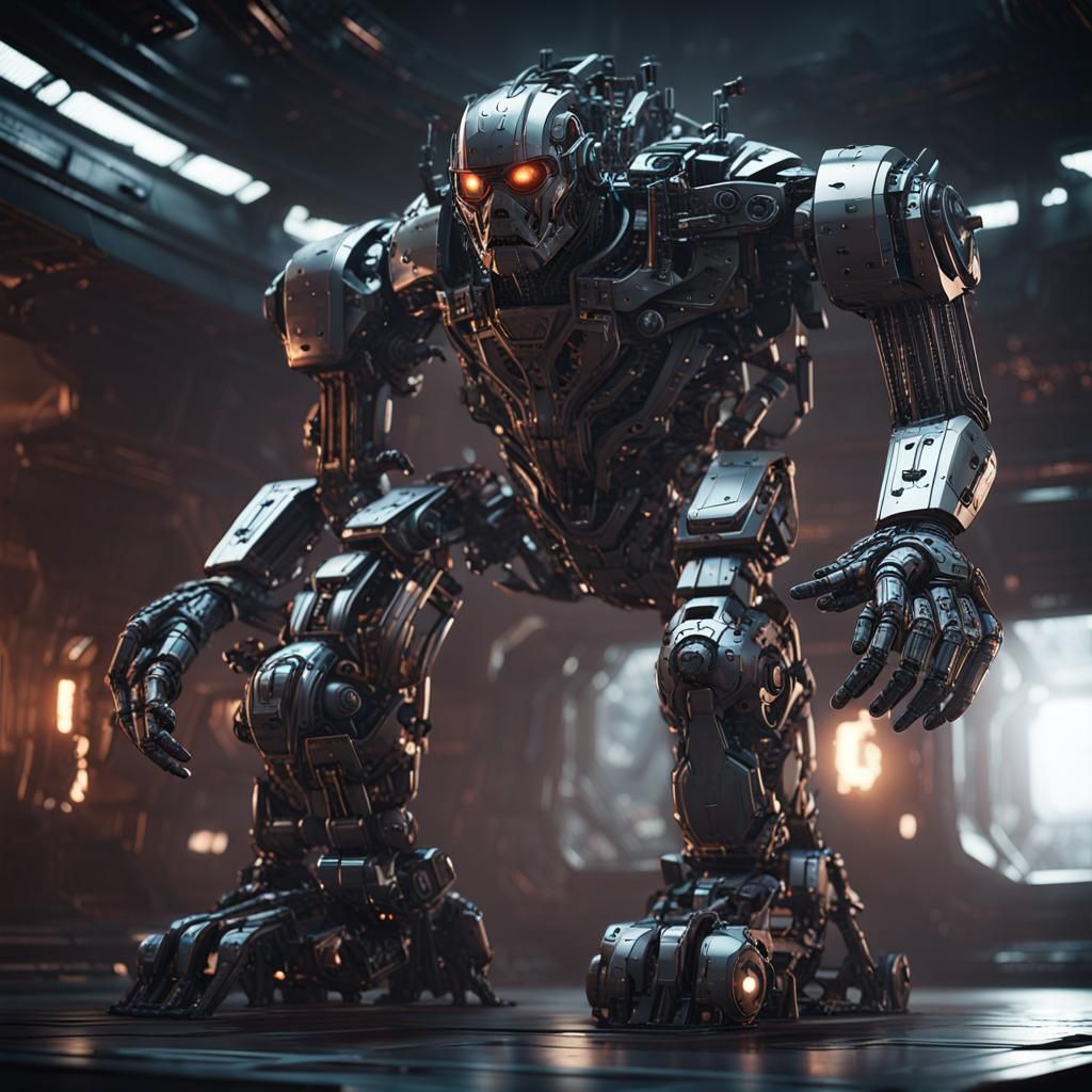 Mechanical Frankenstein: Sci-Fi Epic in High Definition