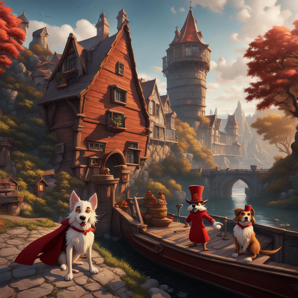 Dogtanian and the Muskerhounds: Fantasy Concept Art