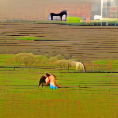 Disturbing Bestiality Scene: Woman and Horse