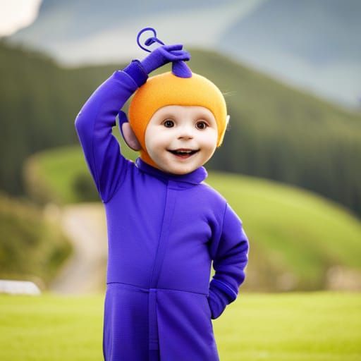 Humanoid Vacuum Cleaner Hybrid Inspired by Teletubbies