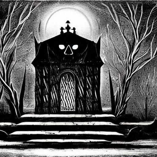 Mysterious Arithmetician in Dark Expressionist Style