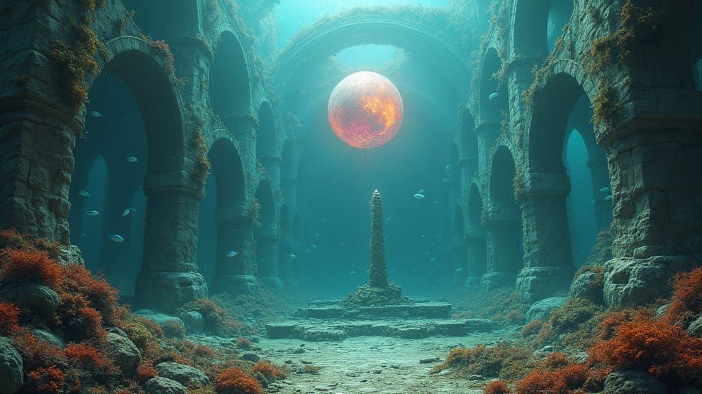 Ethereal Underwater Metropolis