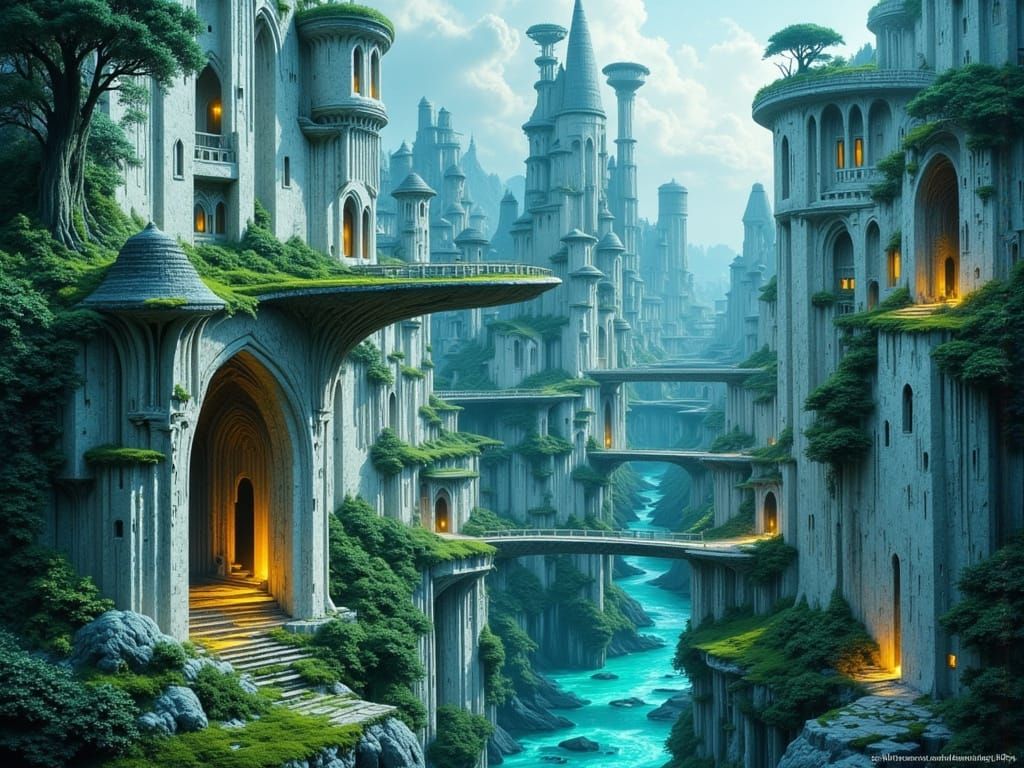 Elegant Elven Haven in Marble Cliffs