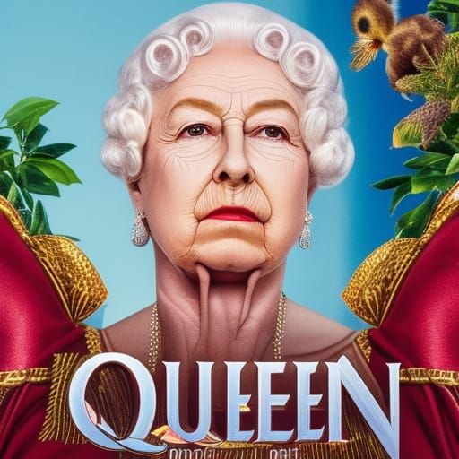 Queen in Sunlight: 4K Photorealistic Portrait