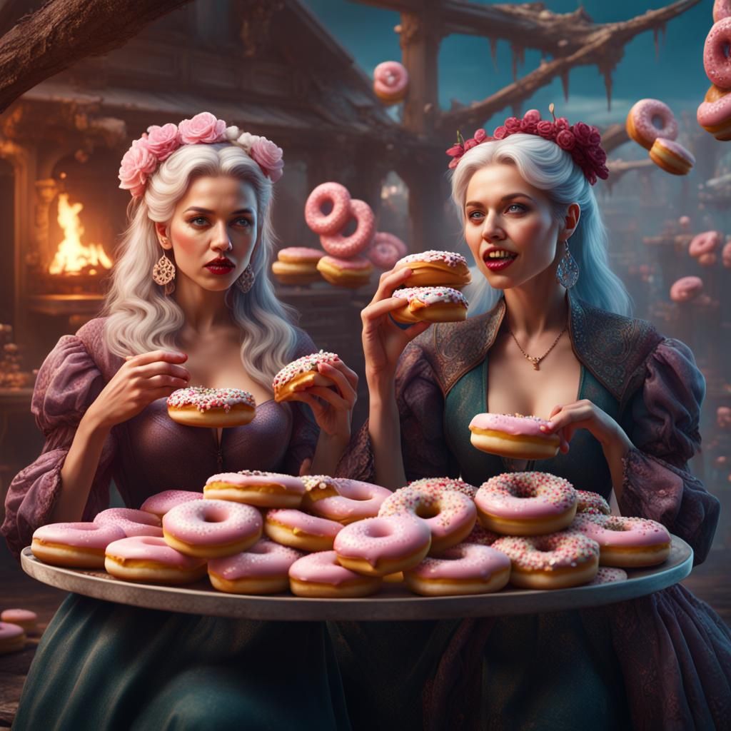 Let them eat donuts!