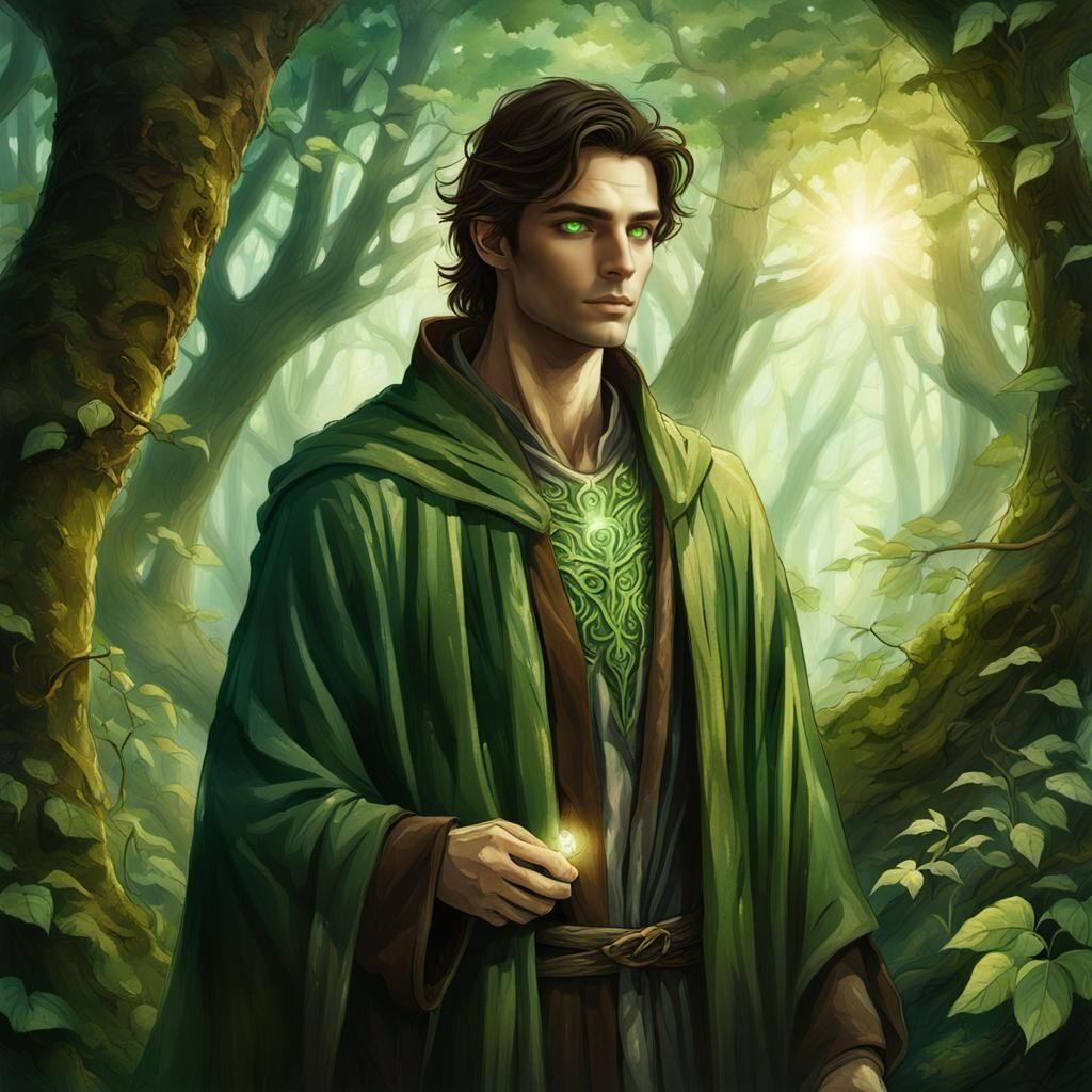 Nature Cleric: Osiris Radiates Calm Strength